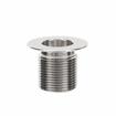 Picture of Encore® Nickel Plated Brass Sink Drain 1-1/2" L, 1-3/8" Dia. Sink Opening, 2" Face Flange, Includes: Locknut & Washer, 1" NPS