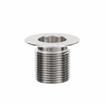 Picture of Encore® Nickel Plated Brass Sink Drain 1-1/2" L, 1-3/8" Dia. Sink Opening, 2" Face Flange, Includes: Locknut & Washer, 1" NPS