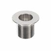 Picture of Encore® Nickel Plated Brass Sink Drain 1-1/2" L, 1-3/8" Dia. Sink Opening, 2" Face Flange, Includes: Locknut & Washer, 1" NPS