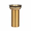 Picture of Encore® Brass Sink Drain 3-1/4" L, 1-3/8" Dia Sink Opening, 2" Face Flange, Includes: Brass Locknut & Washer, 1" NPS