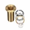 Picture of Encore® Brass Sink Drain 3-1/4" L, 1-3/8" Dia Sink Opening, 2" Face Flange, Includes: Locknut, Washer, Stopper, 1" NPS