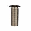 Picture of Encore® Nickel Plated Brass Sink Drain 3-1/4" L, 1-3/8" Dia Sink Opening, 2" Face Flange, 1" NPS