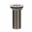 Picture of Encore® Nickel Plated Brass Sink Drain 3-1/4" L, 1-3/8" Dia Sink Opening, 2" Face Flange, Includes: Locknut & Washer, 1" NPS