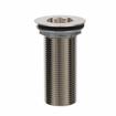 Picture of Encore® Nickel Plated Brass Sink Drain 3-1/4" L, 1-3/8" Dia Sink Opening, 2" Face Flange, Includes: Locknut & Washer, 1" NPS