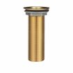 Picture of Encore® Brass Sink Drain 4" L, 1-3/8" Dia Sink Opening, 2" Face Flange, Includes: Locknut & Washer, 1" NPS