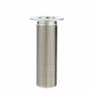 Picture of Encore® Nickel Plated Brass Sink Drain 4" L, 1-3/8" Dia Sink Opening, 2" Face Flange, 1" NPS