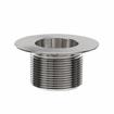 Picture of Encore® Nickel Plated Brass Sink Drain 1-1/2" L, 2" Dia Sink Opening, 3" Face Flange, 1-1/2" NPS