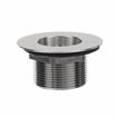 Picture of Encore® Nickel Plated Brass Sink Drain 1-1/2" L, 2" Dia Sink Opening, 3" Face Flange, Includes: Locknut & Washer, 1-1/2" NPT