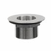 Picture of Encore® Nickel Plated Brass Sink Drain 1-1/2" L, 2" Dia Sink Opening, 3" Face Flange, Includes: Locknut & Washer, 1-1/2" NPT