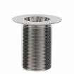 Picture of Encore® Nickel Plated Brass Sink Drain 3" L, 2" Dia Sink Opening, 3" Face Flange, 1-1/2" NPS