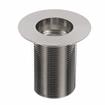 Picture of Encore® Nickel Plated Brass Sink Drain 3" L, 2" Dia Sink Opening, 3" Face Flange, 1-1/2" NPS