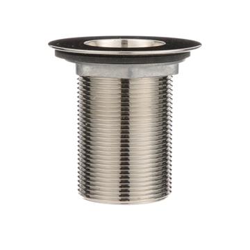Picture of Encore® Nickel Plated Brass Sink Drain 3" L, 2" Dia Sink Opening, 3" Face Flange, Includes: Locknut & Washer, 1-1/2" NPS