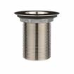 Picture of Encore® Nickel Plated Brass Sink Drain 3" L, 2" Dia Sink Opening, 3" Face Flange, Includes: Locknut & Washer, 1-1/2" NPS
