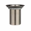 Picture of Encore® Nickel Plated Brass Sink Drain 3" L, 2" Dia Sink Opening, 3" Face Flange, Includes: Locknut & Washer, 1-1/2" NPS