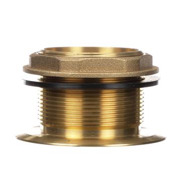 Picture of Encore® Brass Sink Drain 2" L, 2-1/2" Dia. Sink Opening, 3-1/2" Face Flange, Includes: Locknut & Washer, 2" NPS