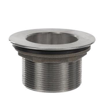 Picture of Encore® Nickel Plated Brass Sink Drain 2" L, 2-1/2" Dia. Sink Opening, 3-1/2" Face Flange, Includes: Locknut & Washer, 2" NPS