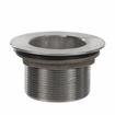 Picture of Encore® Nickel Plated Brass Sink Drain 2" L, 2-1/2" Dia. Sink Opening, 3-1/2" Face Flange, Includes: Locknut & Washer, 2" NPS