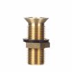 Picture of Encore® Brass Sink Drain 2" L, 15/16" Dia. Sink Opening, 1-1/4" Face Flange, Includes: Locknut & Washer, 1/2" NPS