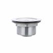 Picture of Encore® Duo Mini Basket Drain, with Crumb Cup, 1-7/8" Sink Opening, 2-7/8" Face Flange, Stainless Steel, Locknut & Washer, 1-1/2" NPT