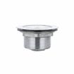 Picture of Encore® Duo Mini Basket Drain, with Crumb Cup, 1-7/8" Sink Opening, 2-7/8" Face Flange, Stainless Steel, Locknut & Washer, 1-1/2" NPT