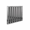 Picture of Type VI 20" H x 25" W x 1-3/4" D Stainless Steel Baffle Grease Filter