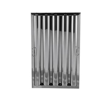 Picture of Type VI 25" H x 20" W x 1-3/4" D Stainless Steel Baffle Grease Filter