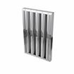 Picture of Type VI 25" H x 20" W x 1-3/4" D Stainless Steel Baffle Grease Filter