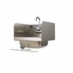 Picture of Encore Wall Mount Type 304 Series Stainless Steel Hand Sink 14" x 10" x 5" Deep with 4" OC Holes, Double side splash and TLL15-4100-SE4Z Faucet
