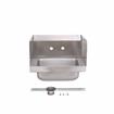 Picture of Encore® Wall Mount Type 304 Series Stainless Steel Hand Sink 14" x 10" x 5" Deep with Side Splash and KL45-4000-SE4 Faucet