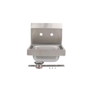 Picture of Encore® Wall Mount Type 304 Series Stainless Steel Space Saver Hand Sink 9" x 9" x 5" Deep