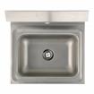 Picture of Encore® Wall Mount Type 304 Series Stainless Steel Hand Sink Single Mounting Hole 14" x 10" x 5" Deep Less Side Splash