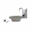 Picture of Encore® Wall Mount Type 304 Series Stainless Steel Hand Sink 4" OC Mounting Holes 14" x 10" x 5" Deep Less Side Splash with KHS11-4000