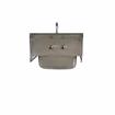 Picture of Encore® Wall Mount Type 304 Series Stainless Steel Hand Sink with KL45-4000-SE4 Faucet 14" x 10" x 5" Deep Less Side Splash