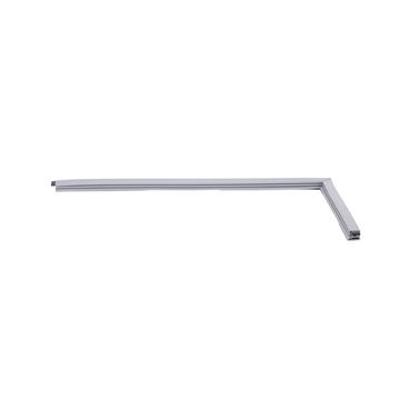 Picture of 12" x 18" Gray PVC Screw On Magnetic Gasket Corner Kit