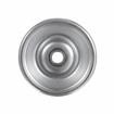 Picture of 1.94" OD Zinc Plated Steel Wheel  with 1/4" Offset Bore Bushing