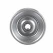 Picture of 1.94" OD Zinc Plated Steel Wheel  with 1/4" Offset Bore Bushing