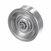 Picture of 1.94" OD Zinc Plated Steel Wheel  with 1/4" Offset Bore Bushing