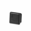 Picture of Black Nylon End Cap for 1" OD, 16-ga Square Tubing