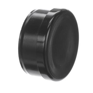 Picture of Black Nylon End Cap for 1-1/4" OD, 18-ga Round Tubing