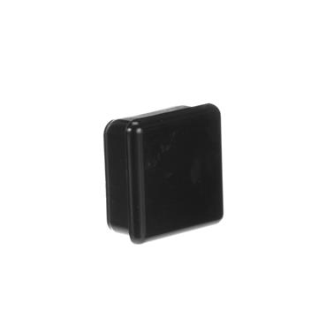Picture of Black Nylon End Cap for 1-1/4" OD, 18-ga SquareTubing