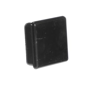Picture of Black Nylon End Cap for 1-1/2" OD, 16-ga SquareTubing