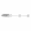 Picture of 12-1/8" L Stainless Steel Fold Down 3-Rail Trail Slide Bracket