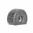 Picture of 1/4-20 Threaded Zinc Plated Steel Knurled Insert for 1" OD x 16-Gauge Tubing