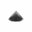 Picture of Stainless Steel Bull Nose Corner Insert for 1-1/2" Roll