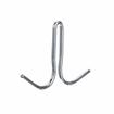 Picture of Zinc Plated Steel Double Prong Pot Hook