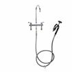Picture of Encore® 8" OC Deck Mount Veterinary Faucet 96" Hose with Heavy Duty Side Sprayer