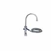 Picture of Encore® 8" OC Deck Mount Veterinary Faucet 72" Hose with Lightweight Aluminum Side Sprayer and 4" Wrist Blade Handles