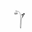 Picture of Encore® 4" OC Wall Mount Veterinary Faucet 72" Hose Vacuum Breaker with Heavy Duty Side Sprayer
