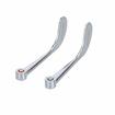 Picture of Encore® Wrist Blade Handles, Universal, 6", Chrome Plated, Includes: Indicators & Screws (Pair), ADA