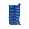 Picture of Blue Coiled Vinyl Hose, 108"
